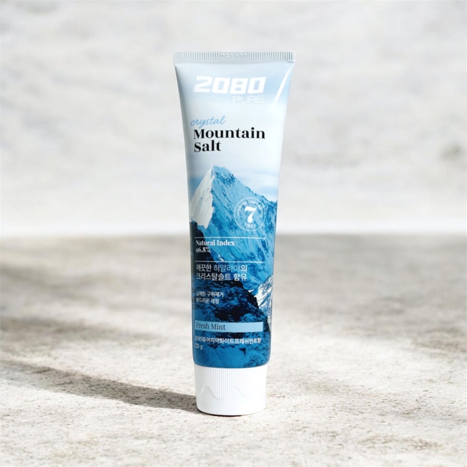 Photoroom_20260725_165949 2080 Pure Crystal Mountain Salt ( Fresh Mint Flavor ) 120 g - Image 1